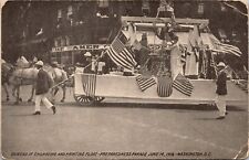 Washington DC Preparedness Parade Bureau of Printing Engraving Float 1916 picture
