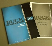 Buck Knives 2005 Catalog(40 pages)  Dealers Price List with retail (6 pages) picture