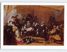 Postcard Embarkation of the Pilgrims by R. W. Weir US Capitol Washington DC USA picture