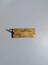 Vintage Rare Brass Keychain Datsun Columbus Parts Center Grand Opening 1981 picture