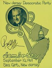 “45th New Jersey Governor” Richard J. Hughes Signed JAMBOREE Program Dated 1969 picture