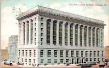 1907, New County Building, CHICAGO, Illinois Postcard - Souvenir Post Card Co. picture