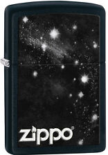 Zippo Galaxy Black Matte Windproof Lighter 28433 New picture