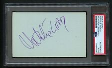 Natalie Wood signed autograph auto Vintage 3x5 Actress Rebel Without a Cause PSA picture