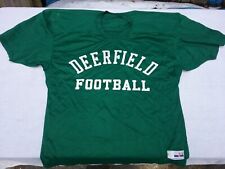 Vintage Deerfield Academy Football Jersey Nylon Mesh Size 46 Rare HTF VGC picture