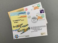 AD SERIES FLOWN & SIGNED COVERS No.s 10,14,15 - SET OF 3 NOSTALGIC WW2 BBMF #1 picture