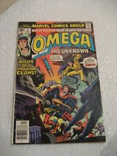 OMEGA THE UNKNOWN #4 marvel comics very fine condition 1976 picture