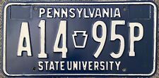 Vintage 2000 ‘s Pennsylvania PENN STATE University License Plate EXPIRED picture