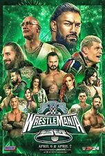 WWE Wrestlemania 40 Poster (2024) - 11x17 Inches | NEW USA picture