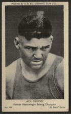 A&BC-ALL SPORTS (M120) 1954-#116- BOXING - JACK DEMPSEY picture