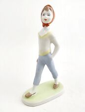 Vintage Aquincum Girl Figurine - Hungarian Porcelain Figurine picture