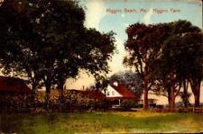 HIGGINS BEACH, ME Maine ~ HIGGINS FARM c1910s Cumberland County Postcard BK67 picture
