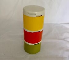 Vintage Tupperware Stacking Spice Shakers Containers 1308 w/ Lids Autumn Harvest picture