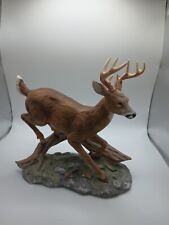 Vintage HOMCO Buck Deer 1986 Masterpiece Porcelain Figurine picture