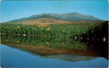 Vintage postcard: Stunning Mt. Katahdin reflection, Baxter Wilderness picture