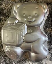 VINTAGE 1995 WILTON TEDDY BEAR CAKE PAN # 2015-8257 picture
