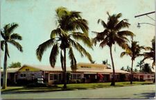 Naples FL Florida Neptune Apartments Gulf  Mexico Advertising Vintage Postcard picture