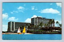 Waikiki HI-Hawaii, Reef Hotel, Advertisement, Antique, Vintage Postcard picture