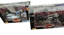 Vtg 1998 Maisto Harley-Davidson Motor Cycle 1:18 Scale Die Cast Metal Replicas picture