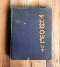 1907 Owl Yearbook University Of Pittsburgh PITT / Western Univ Of Pennsylvania picture