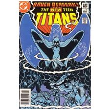New Teen Titans (1980 series) #31 Newsstand in VF + condition. DC comics [g picture
