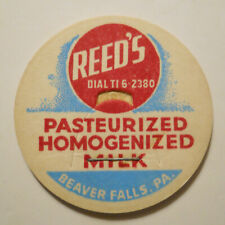 Reed's Dairy (Beaver Falls, Pennsylvania) Milk Bottle Cap picture
