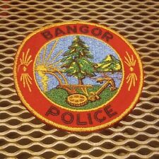 BANGOR MAINE POLICE DEPARTMENT PATCH picture