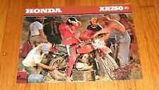 Original 1979 Honda XR250 Motorcycle Sales Brochure picture