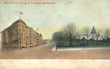 Hotel Driscoll near US Capitol and Grounds-Washington D.C. 1922 posted postcard picture