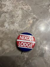 RICHARD NIXON / HENRY LODGE for President 7/8