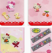 Sanrio Iron On Appliques Embroidered Patches 9pcs My Melody Hello Kitty picture