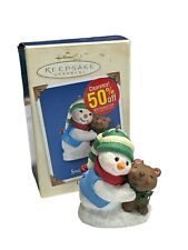 Hallmark Keepsake Christmas Ornament 2002 SNOW BUDDIES - With Box picture