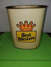 1966-1974 Best Western Trash Can Waste Bin Original Antique *VERY RARE* picture