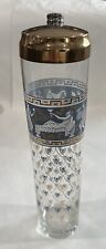 Vintage 1950s Etruscan Frieze by Cera Glass Cocktail Shaker Complete picture