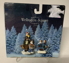 VTG Wellington Square  Collectible Christmas Village Figurines New Old Stock picture
