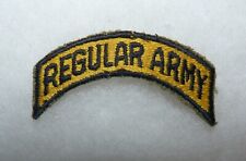 Original Mid-1950s US Army Regular Army Shoulder Tab picture