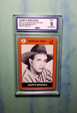 Graded Mint 9 Rookie 1991 Collegiate Collection GARTH BROOKS picture