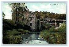 c1910's View Of Harts Mill Clinton Lyons Iowa IA Posted Antique Postcard picture