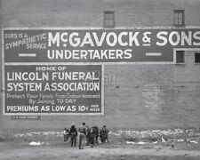 8x10 of vintage painted advertising on building in Chicago, IL. (April, 1941) picture