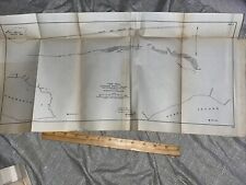 Antique 1891 Map: Tybee Knoll Savannah Harbor Georgia GA US Corps Of Engineers picture