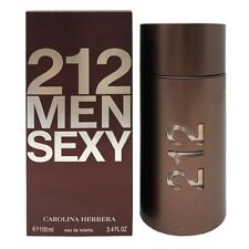 212 Sexy Men Eau De Toilette-3.4oz/100ml Carolina.Herrera_EDT Spray *NEW SEALED* picture
