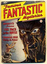 FAMOUS FANTASTIC MYSTERIES V2#4 VG, Pulp Magazine, Popular Publications 1940 picture