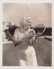 HOLLYWOOD BEAUTY JEAN HARLOW STYLISH POSE DBW PORTRAIT 1930s V. APGER Photo C33 picture