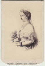 Original 1860s CDV Empress Eugenie of France picture