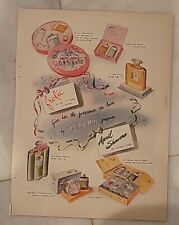 1946 Cheramy April Showers Frolic Perfume Cologne Powder Vintage Ad picture