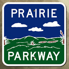 Kansas Prairie Parkway Pony Express Station 1967 K-177 marker road sign 15x15 picture
