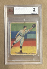 1934 Diamond Stars Baseball Lloyd Waner Pittsburgh Pirates Card #16 BVG 2 picture