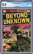 From Beyond the Unknown #1 CGC 8.0 1969 4365142009 picture
