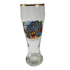 22 Int. Wandertage Beer Glass Germany 1990 Tourist Travel Souvenir EUC 9” x 3” picture