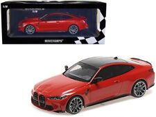 1/18 Minichamps 2021 BMW M4 Coupe G82 Toronto Red Metallic Car Model 155020121 picture